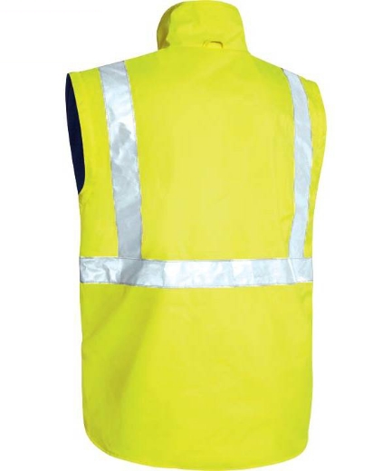 Picture of Bisley, Taped Hi Vis 5 In 1 Rain Jacket